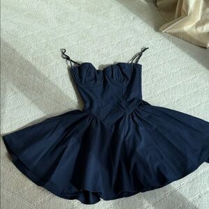 House of Cb Navy Blue Mini Dress